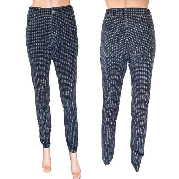 Pilcro Anthropologie Serif Fit Houndstooth Pants - Picture 2 of 8